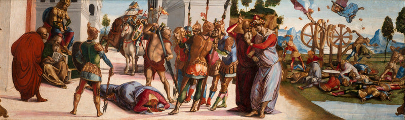 Męczeństwo świętej Katarzyny Aleksandryjskiej - Luca Signorelli