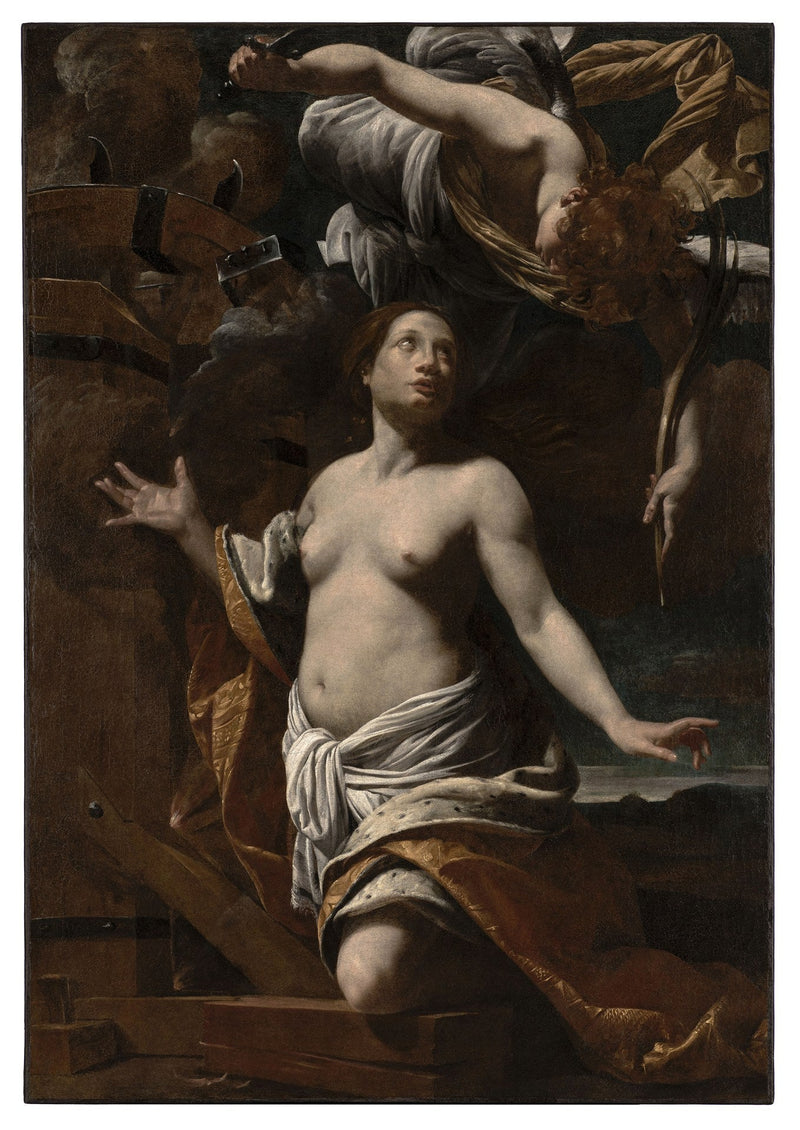 Męka Świętej Katarzyny - Simon Vouet