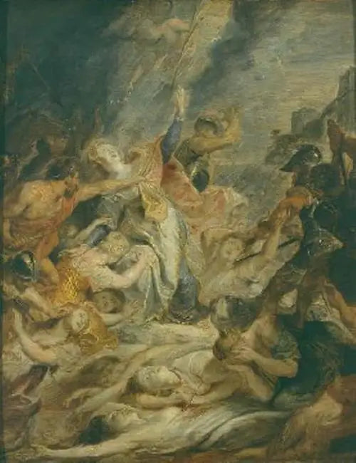 Męczeństwo świętej Urszuli - Peter Paul Rubens