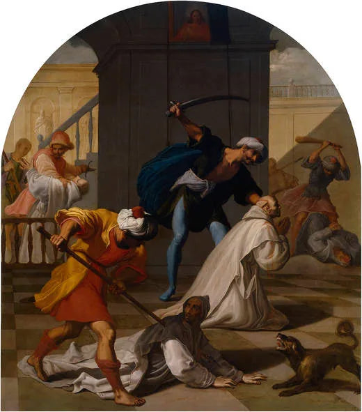 Le martyre des chartreux de Mauerbach - Vincenzo Carducci