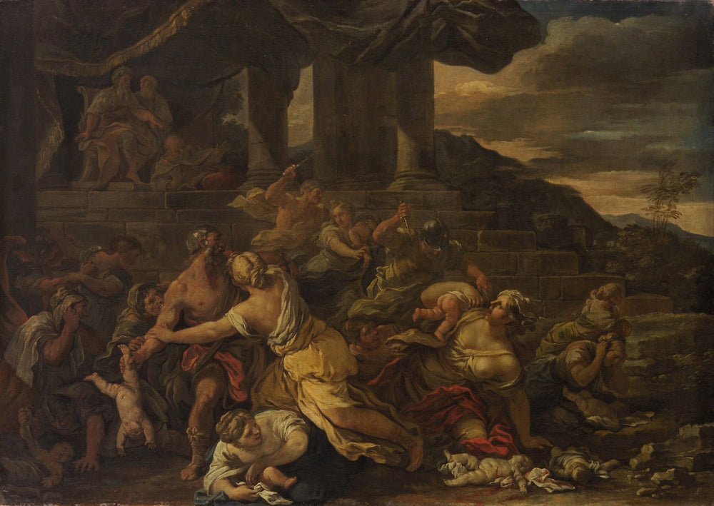 Le massacre des enfants à Bethléem - Luca Giordano - Alpha Reproduction