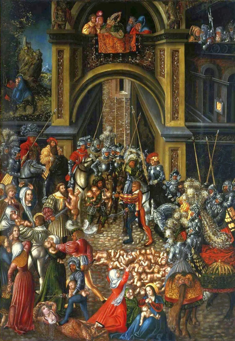 Rzeź niewiniątek - Lucas Cranach Starszy