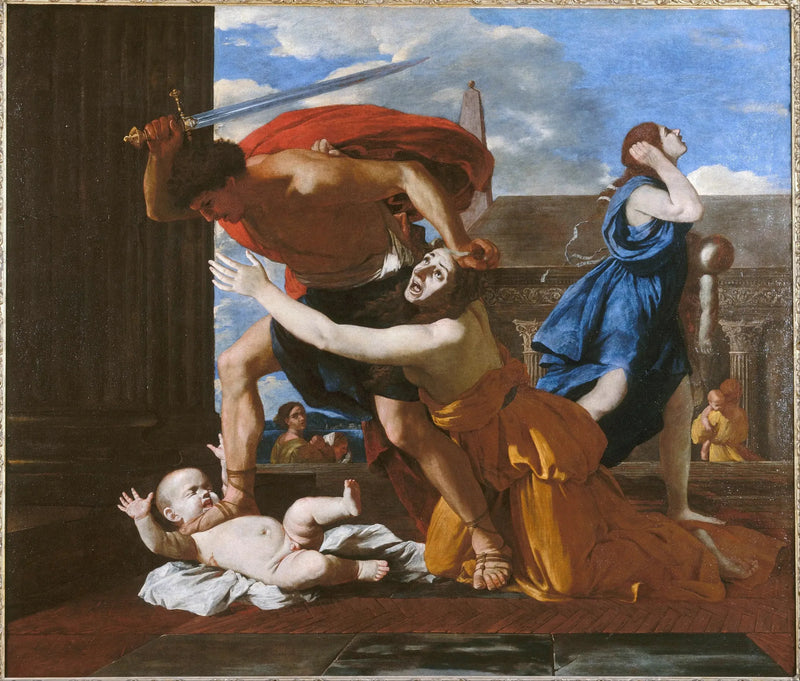 Rzeź niewiniątek - Nicolas Poussin