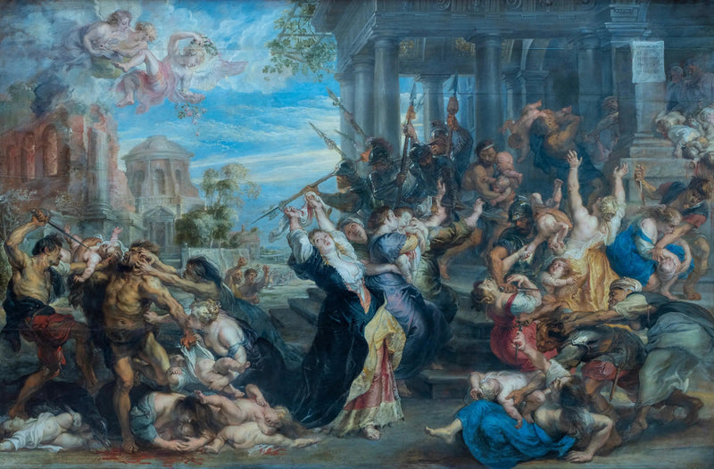 Rzeź niewiniątek - Peter Paul Rubens