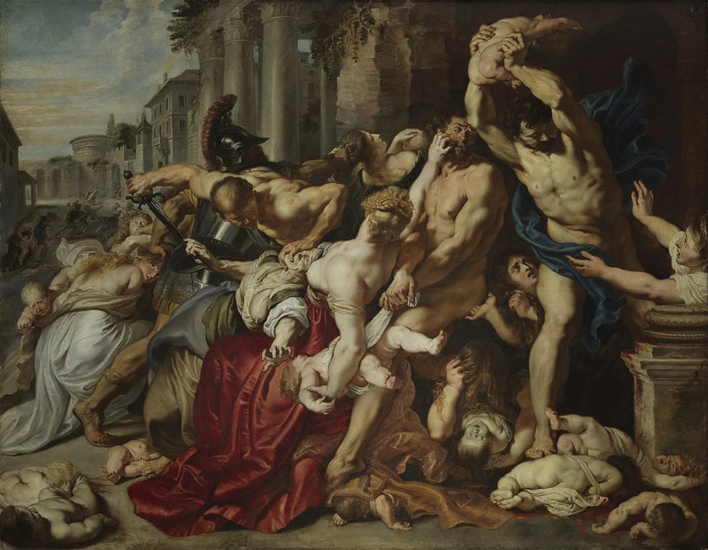 Rzeź niewiniątek - Peter Paul Rubens