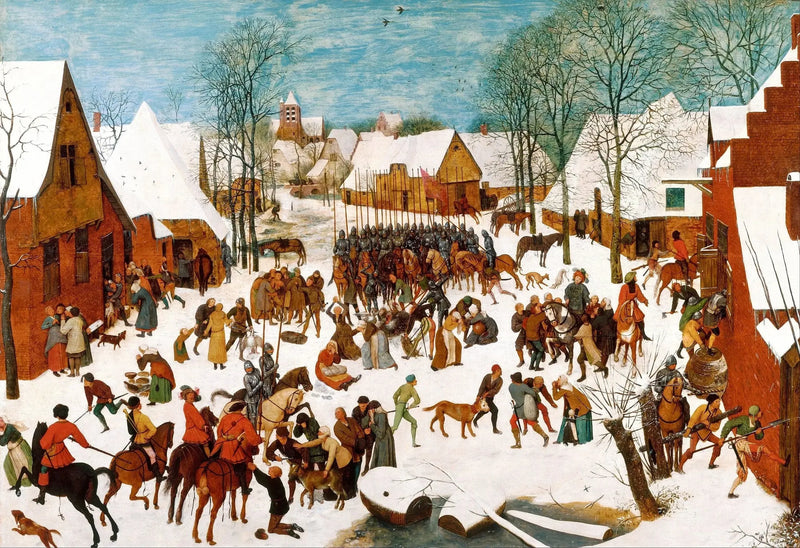 Rzeź niewiniątek - Pieter Brueghel starszy