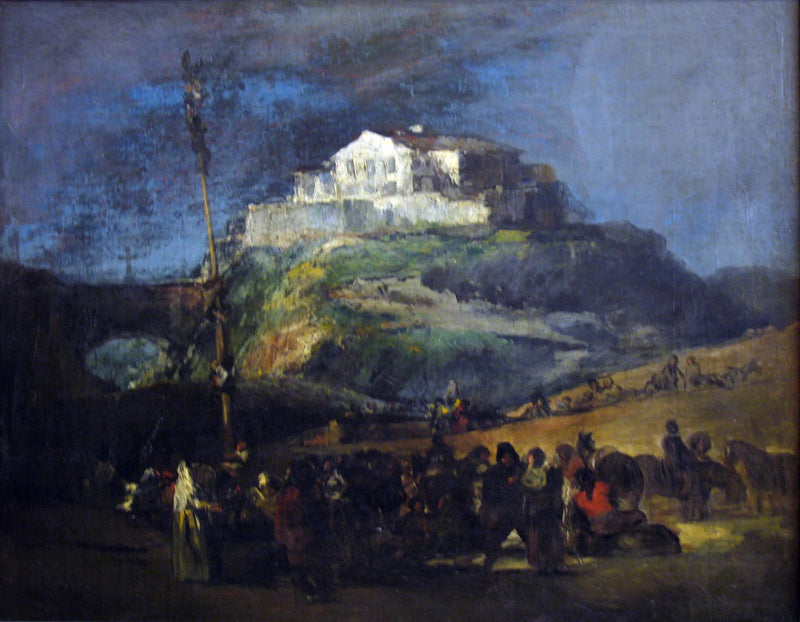 Majowa maszyna - Francisco de Goya