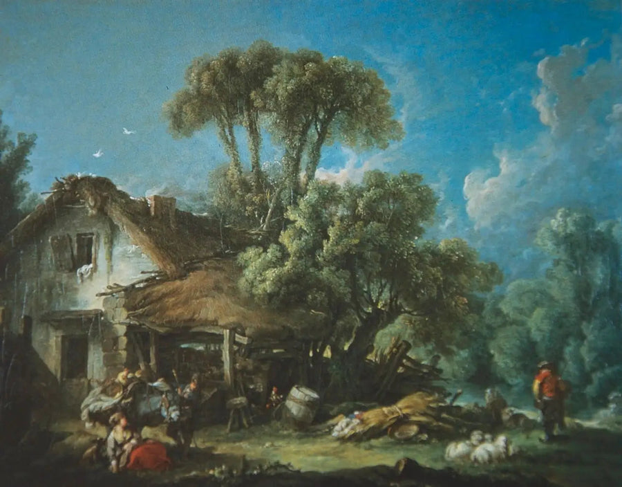 Rano (w okolicach Beauvais) - François Boucher