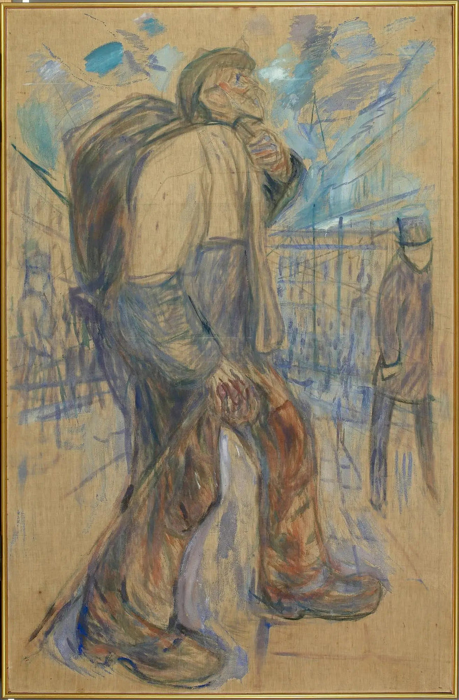 Żebrak - Edvard Munch