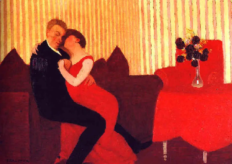 Kłamstwo - Félix Vallotton