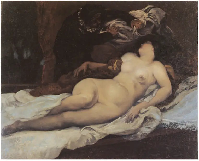 Morderstwo Desdemony - Gustave Courbet