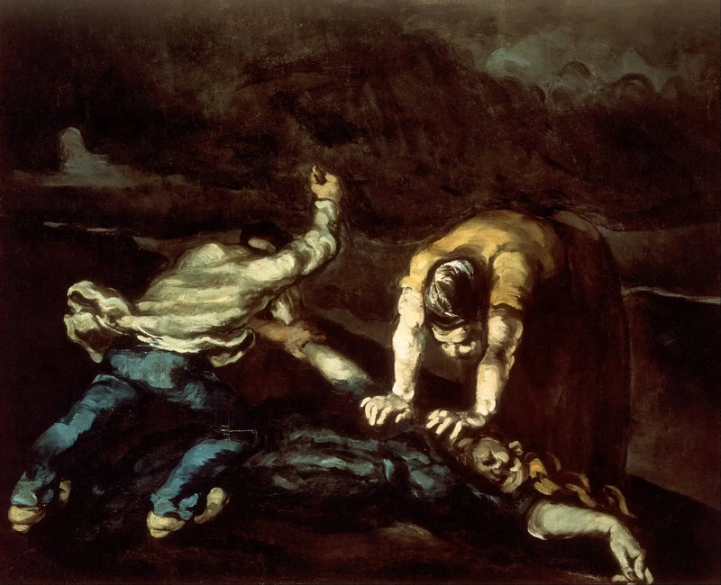 Zabójstwo - Paul Cézanne