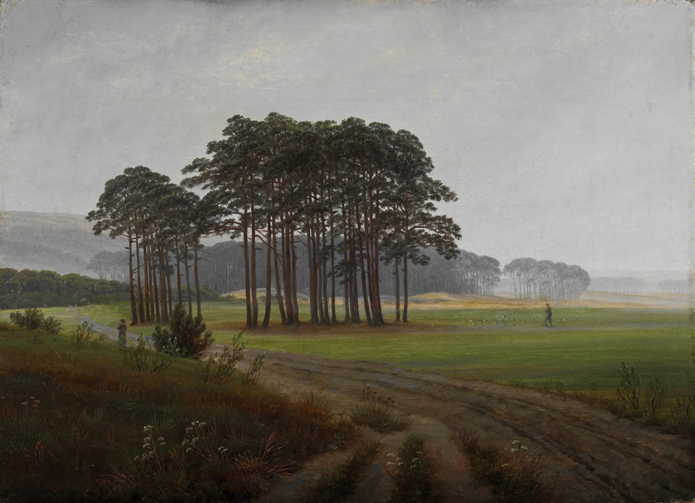 Reproduction du tableau « Le Midi - Caspar David Friedrich » par Alpha Reproduction en peinture à l’huile