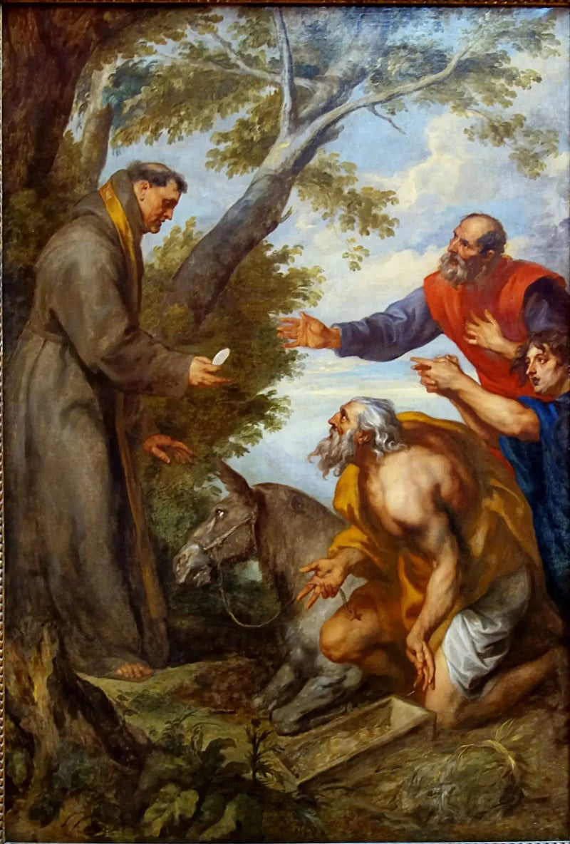 Cud muła - Antoine van Dyck