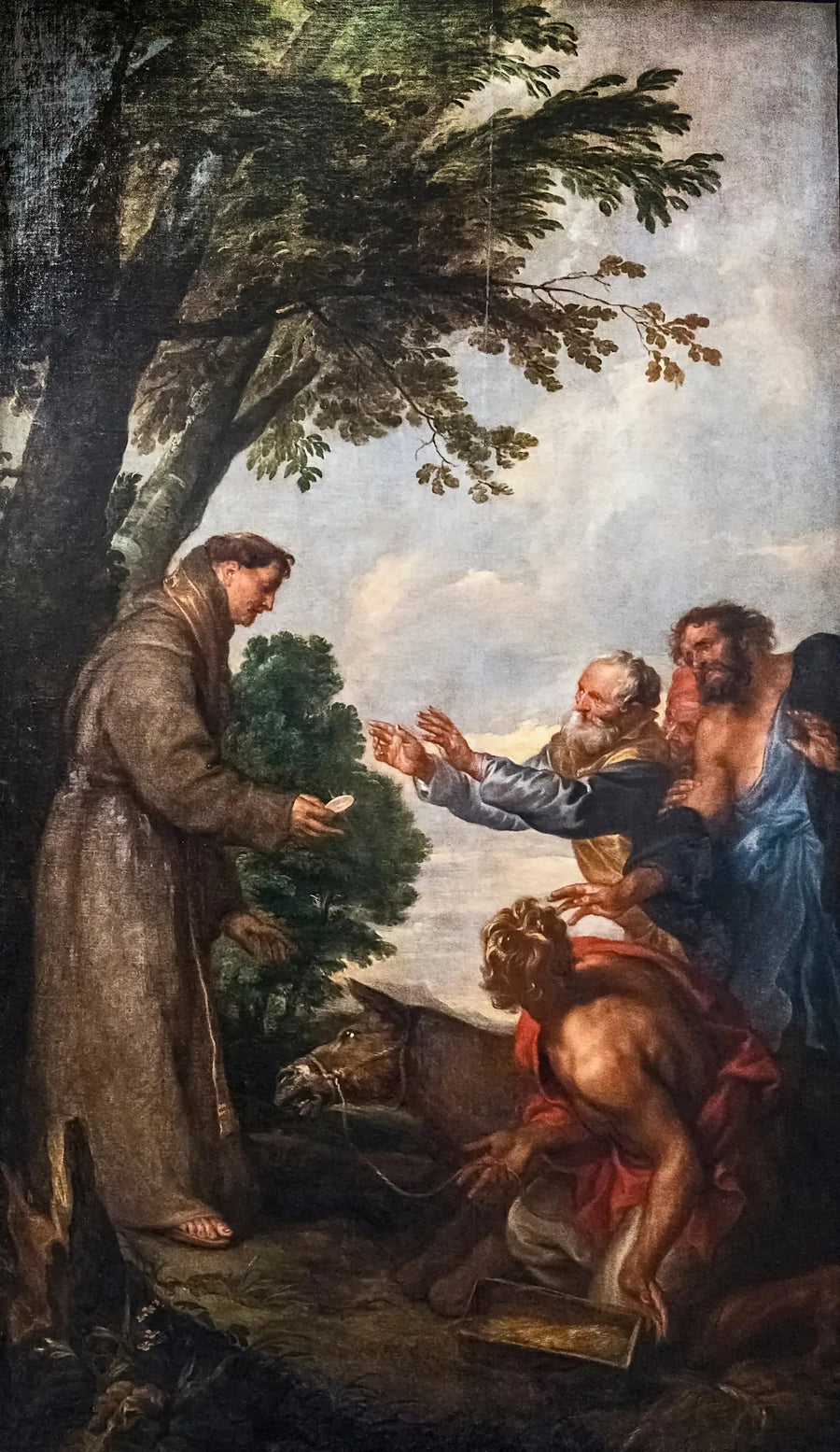 Cud muła - Antoine van Dyck