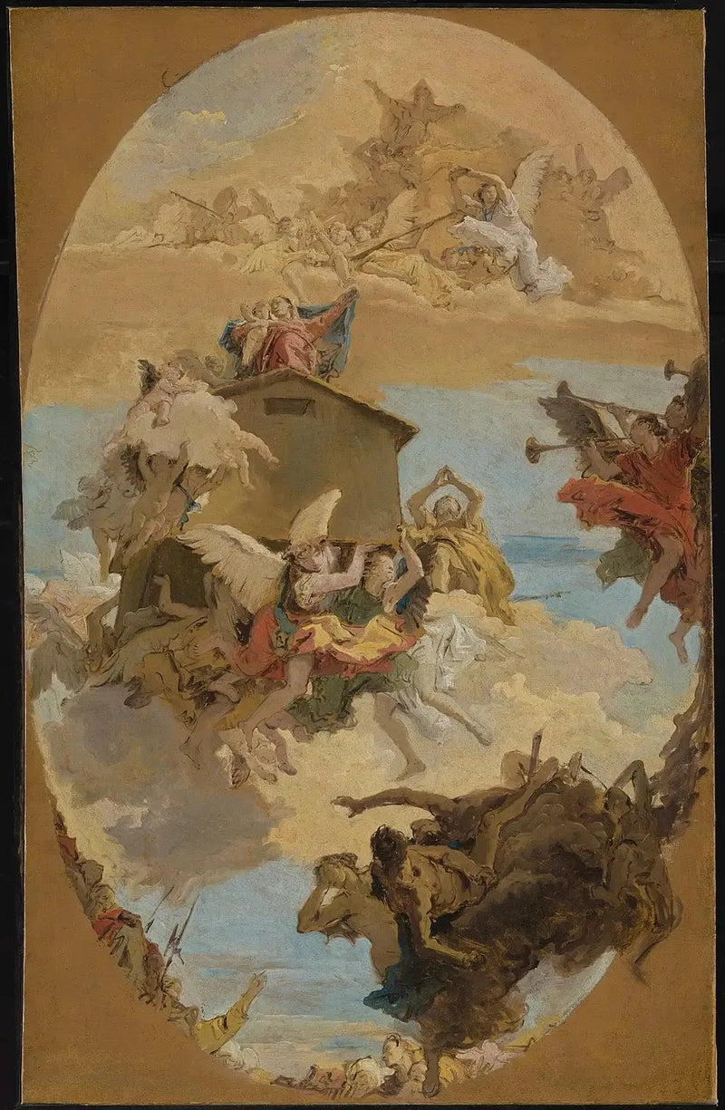 Cud Świętego Domu w Loreto - Giovanni Battista Tiepolo
