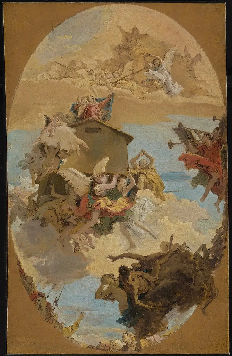 Cud Świętego Domu w Loreto - Giovanni Battista Tiepolo