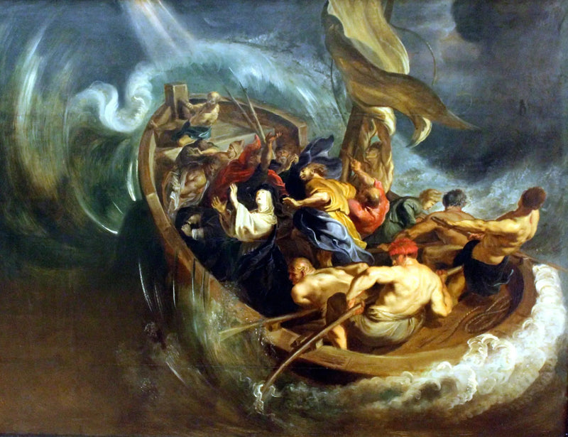 Cud świętej Walburgi - Peter Paul Rubens