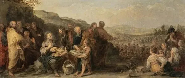 Cud chlebów i ryb - Bartolomé Esteban Murillo