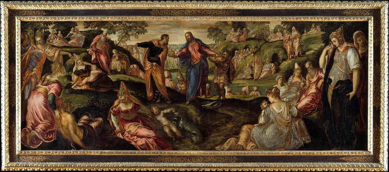 Cud chlebów i ryb - Jacopo Tintoretto