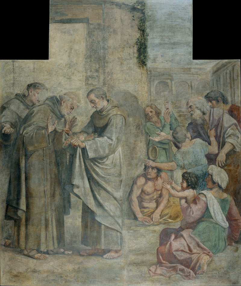 Cud róż - Annibale Carracci