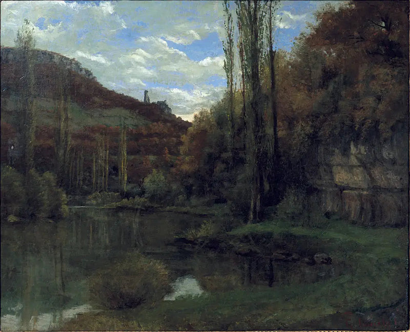 Lustro z Scey - Gustave Courbet