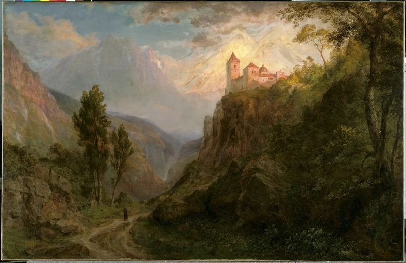 Klasztor San Pedro (Notre-Dame des Neiges) - Frederic Edwin Church