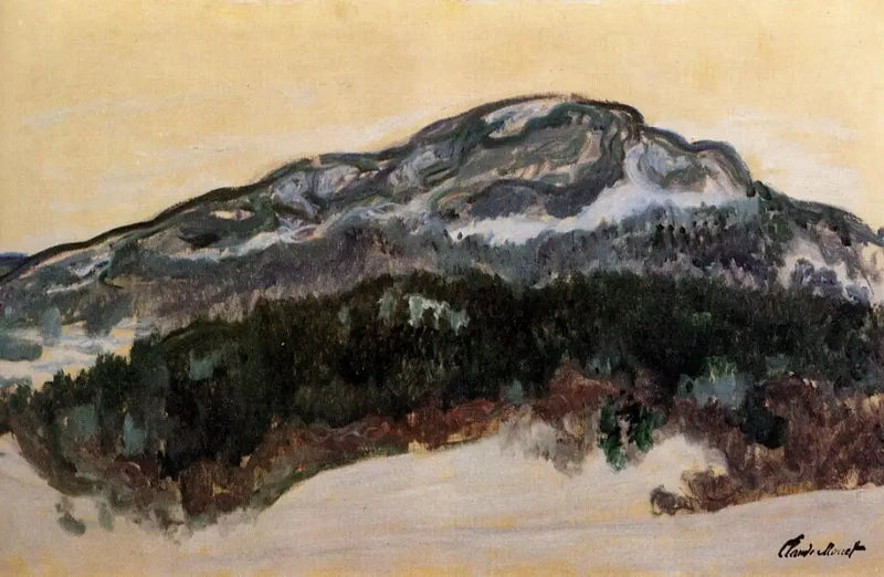 Góra Kolsaas w Norwegii - Claude Monet