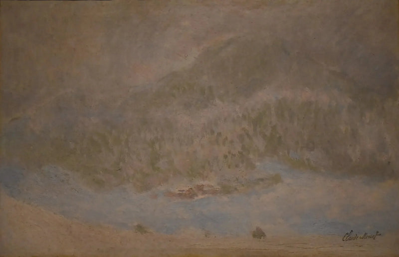 Góra Kolsaas, Norwegia (Burza śnieżna) - Claude Monet