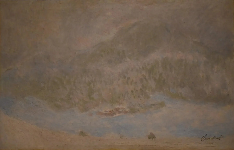 Góra Kolsaas, Norwegia (Burza śnieżna) - Claude Monet