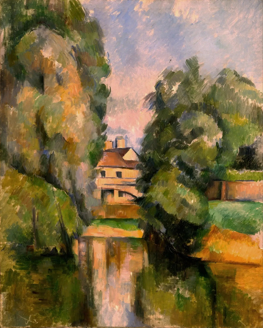 Spalony młyn w Maisons-Alfort - Paul Cézanne
