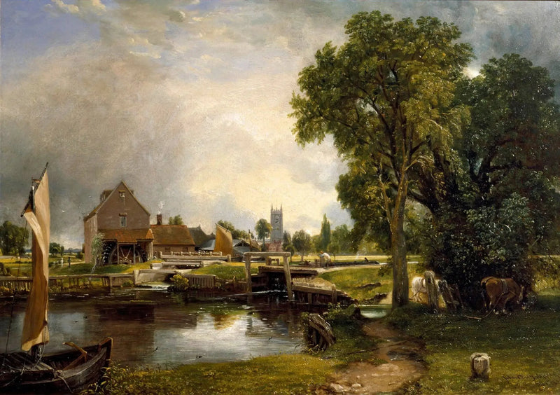 Młyn Dedham - John Constable