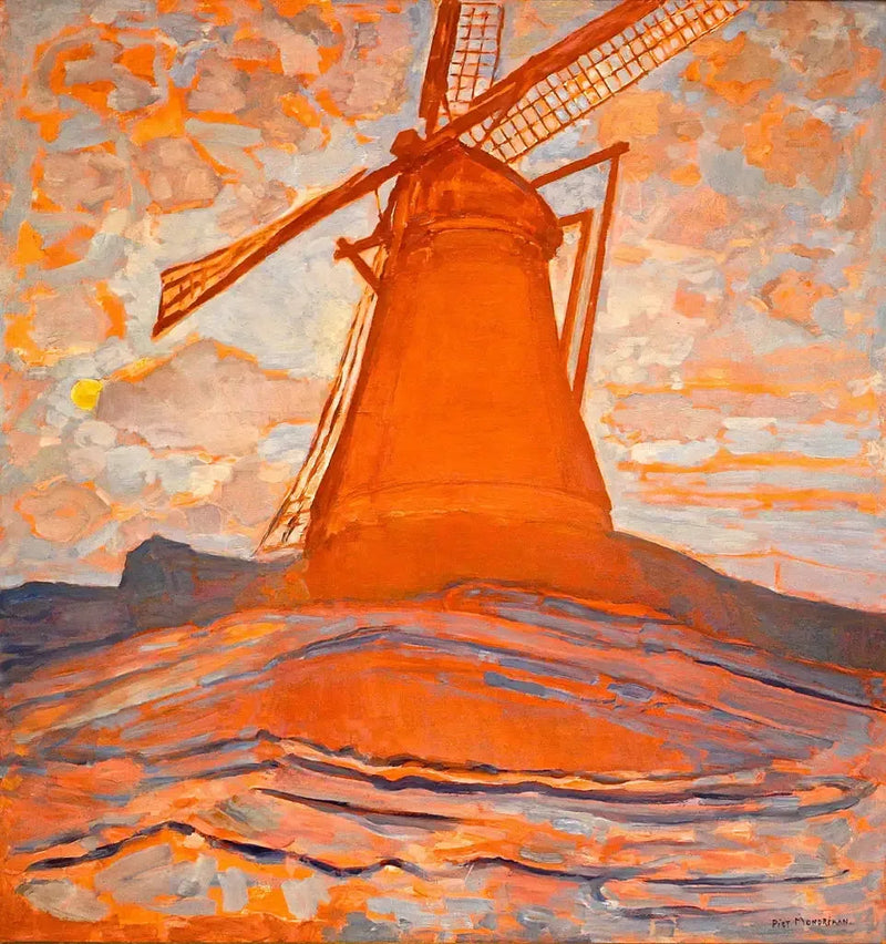 Młyn - Piet Mondrian