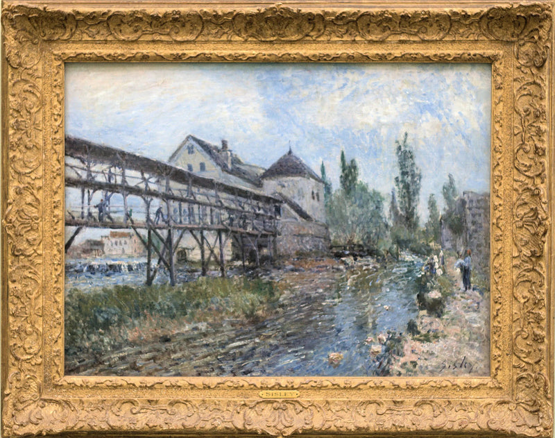 Młyn Provencher w Moret - Alfred Sisley