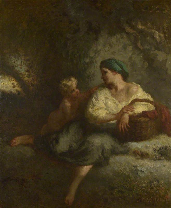 Le murmure - Jean-François Millet - Alpha Reproduction