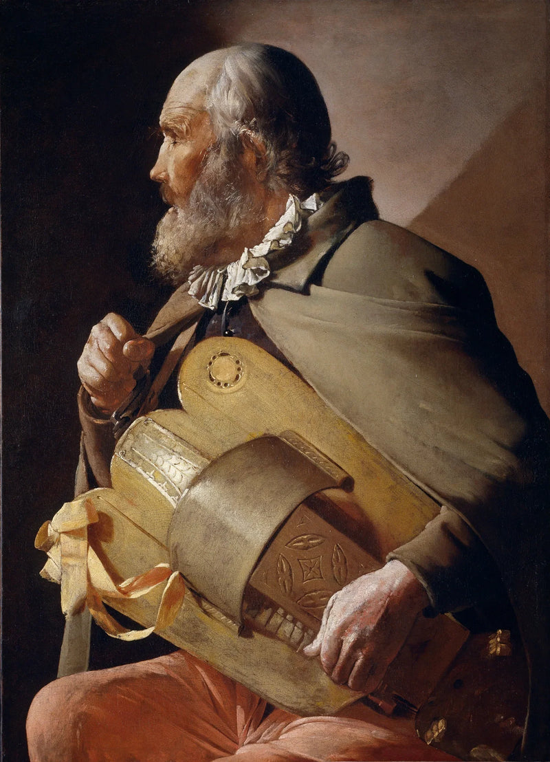 Ślepy muzyk - Georges de La Tour
