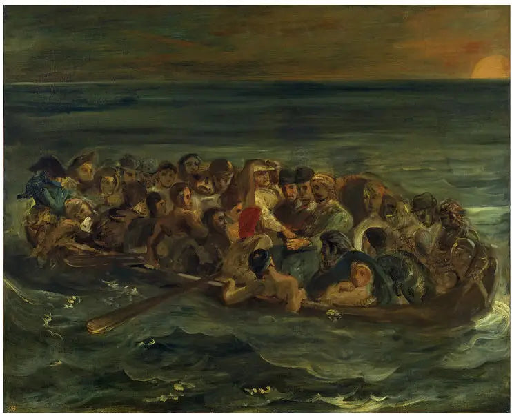 Wrak Don Juana - Eugène Delacroix