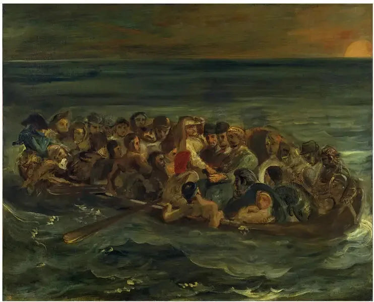Wrak Don Juana - Eugène Delacroix