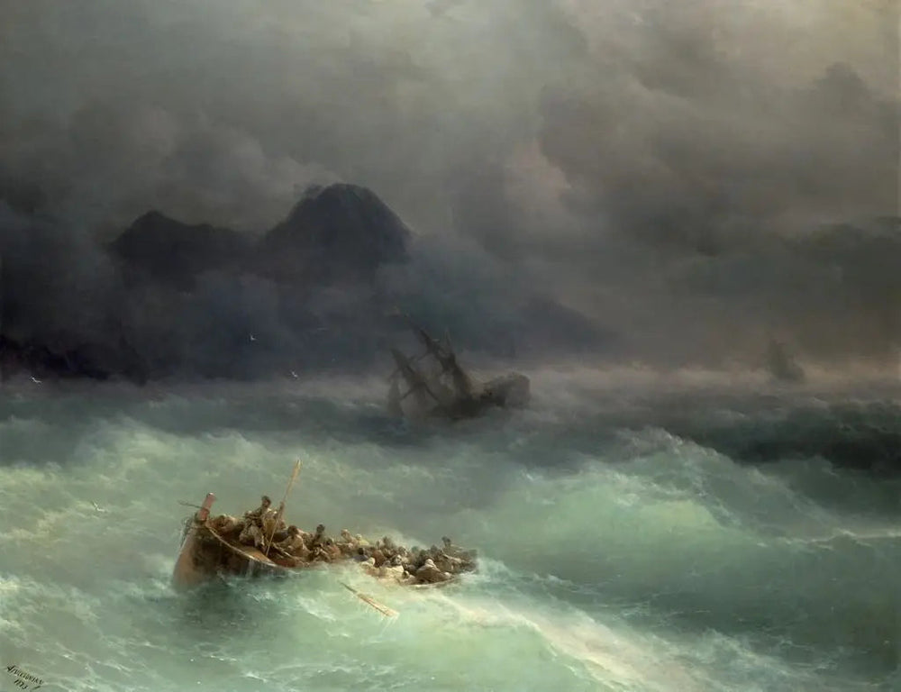 Le naufrage - Ivan Aïvazovski - Alpha Reproduction