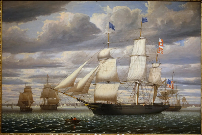 Statek Southern Cross w porcie Boston, 1851 - Fitz Henry Lane