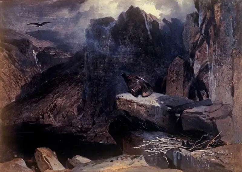 Gniazdo orła - Edwin Henry Landseer