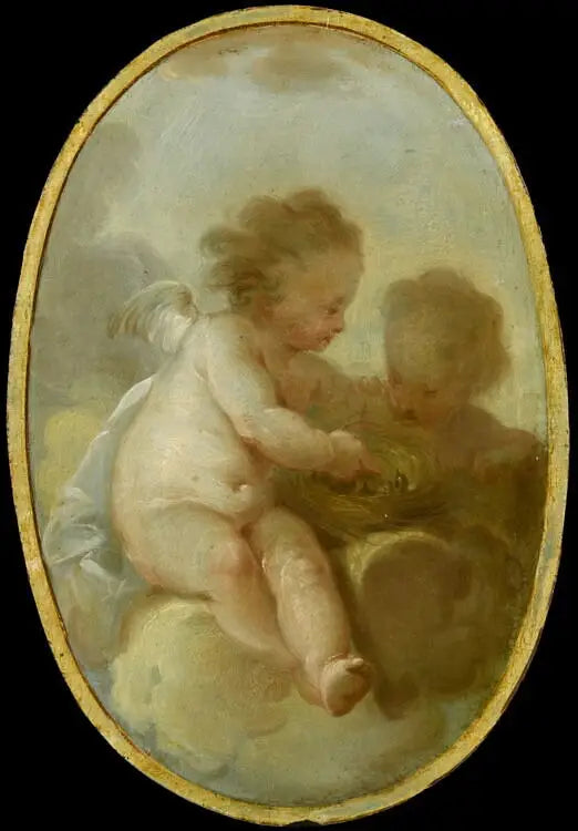 Gniazdo ptaków - Jean-Honoré Fragonard