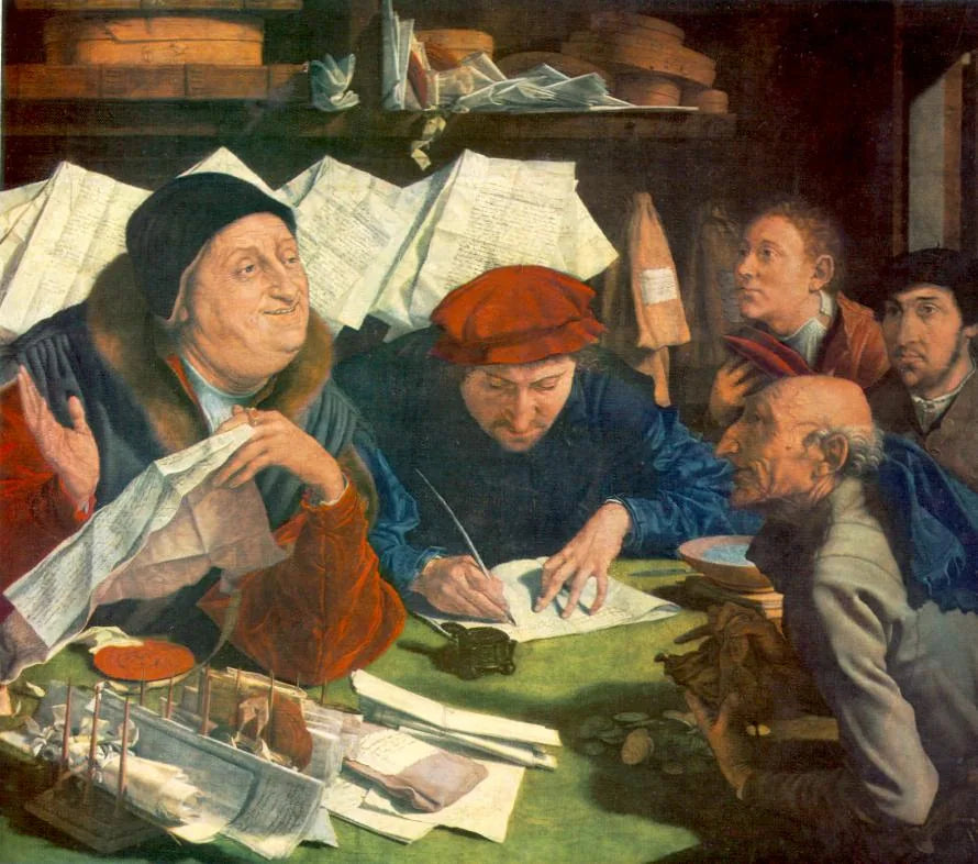 Notariusz - Marinus van Reymerswale