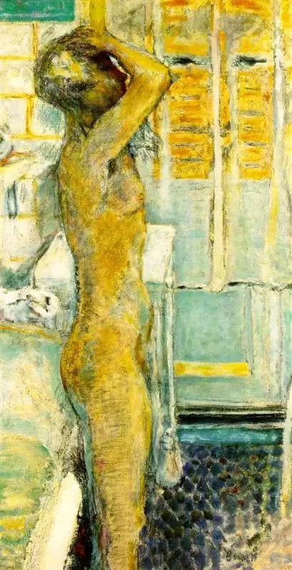 Akt szary - Pierre Bonnard