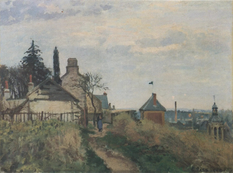 Pałac Sprawiedliwości, Pontoise - Camille Pissarro