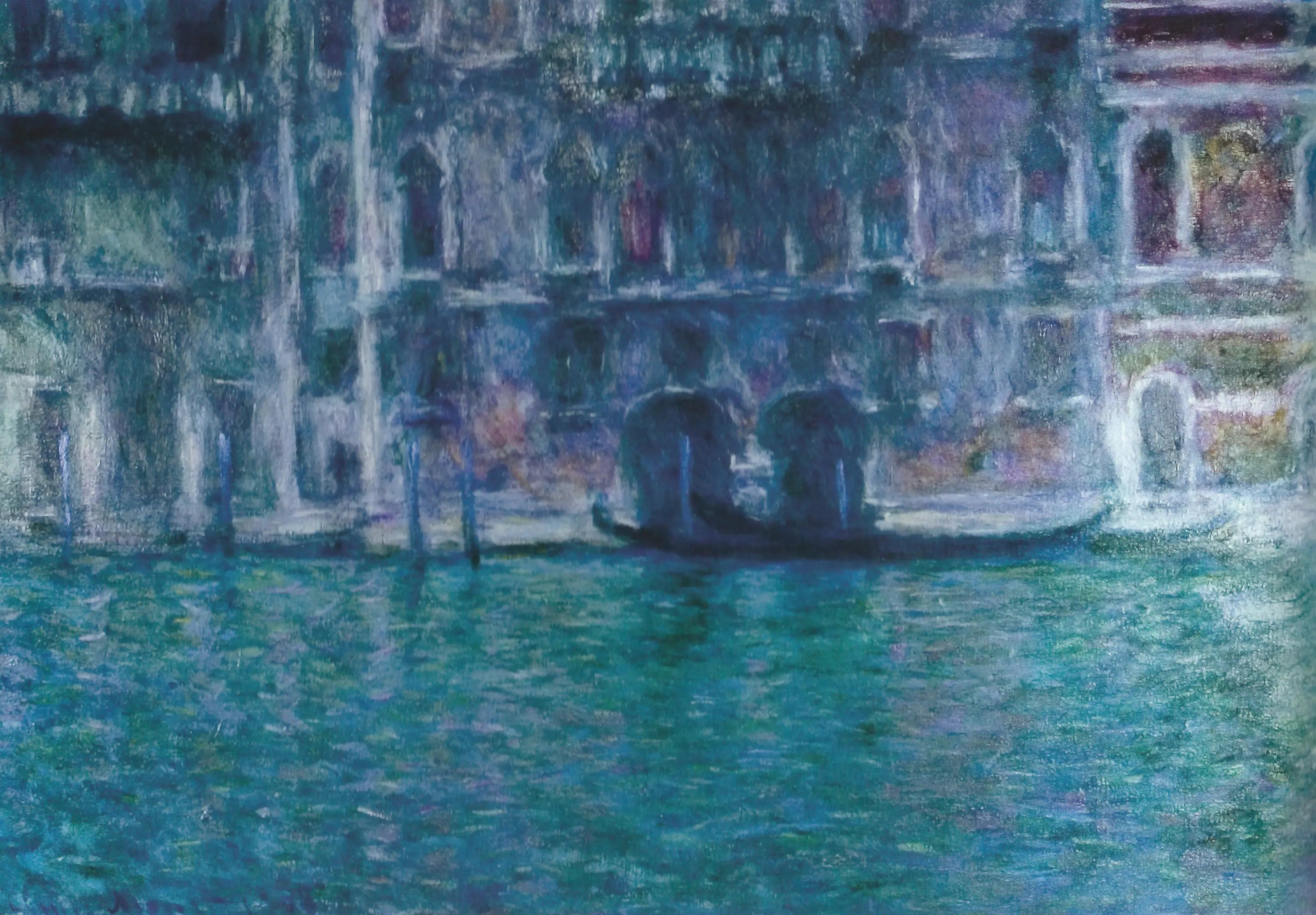 Reproduction du tableau « Le palais de Mula - Claude Monet » par Alpha Reproduction en peinture à l’huile
