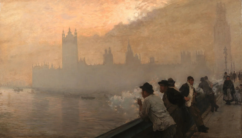 Pałac Westminsterski, Londyn - Giuseppe De Nittis