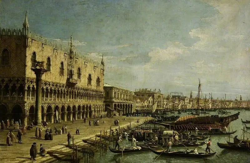 Pałac Dożów, Wenecja - Canaletto