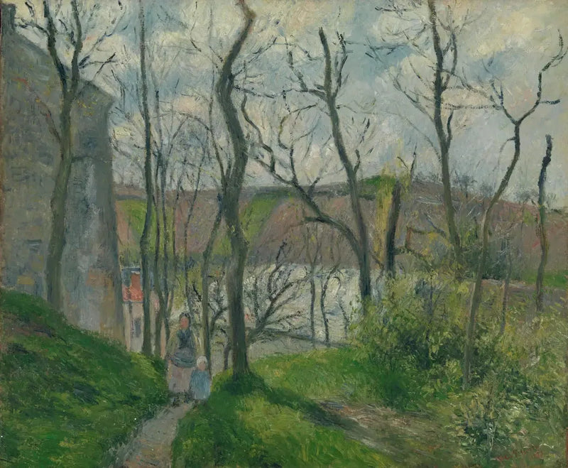 Pałac Królewski, L'Hermitage, Pontoise - Camille Pissarro