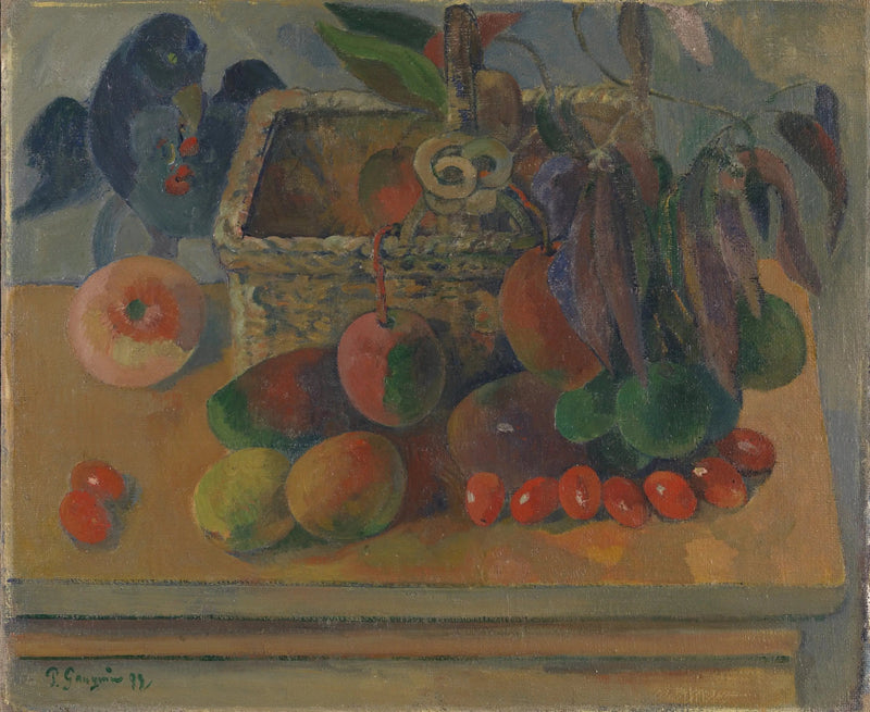 Kwadratowy kosz - Paul Gauguin
